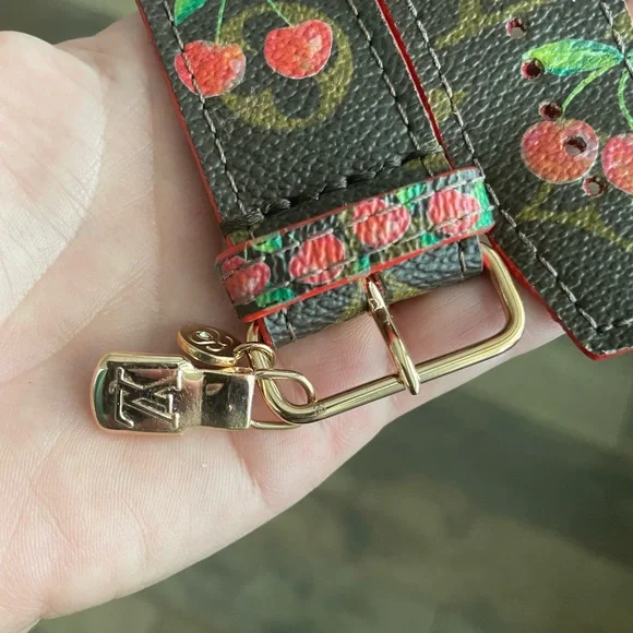 Upcycled LV 🍒 with Zipper Pull - Picture 2 of 5
